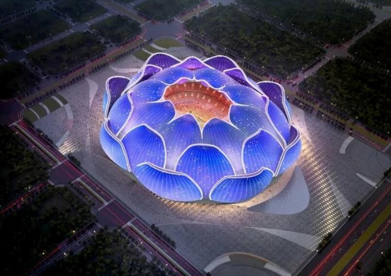 广州足球场幕墙项目（中建四局）